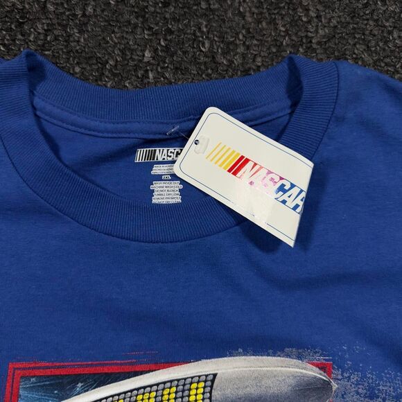 NASCAR Daytona 500 T-Shirt Men XL Blue Cotton Racing Graphic Tee - Picture 4 of 6